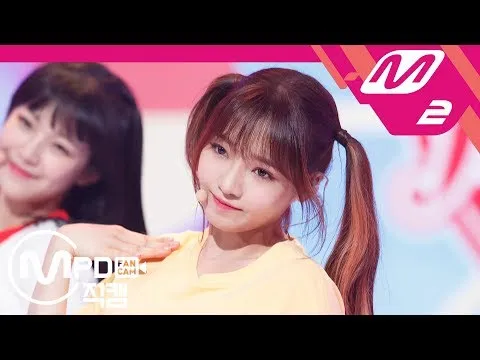 K-pop fancam thumbnail | Performer: Jisun | Artist: fromis_9 | Show: M Countdown | Date: 2018-06-07 | Songs: DKDK