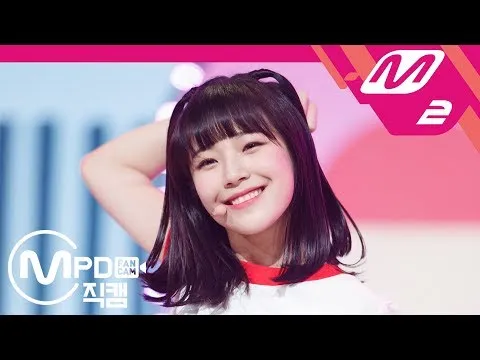 K-pop fancam thumbnail | Performer: Jiheon | Artist: fromis_9 | Show: M Countdown | Date: 2018-06-07 | Songs: DKDK