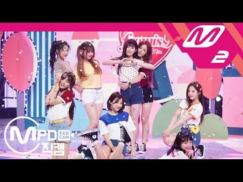 K-pop fancam thumbnail | Performer: fromis_9 | Show: M Countdown | Date: 2018-06-07 | Songs: DKDK