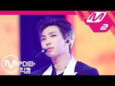 K-pop fancam thumbnail | Performer: RM | Artist: BTS | Show: M Countdown | Date: 2018-06-07 | Songs: FAKE LOVE