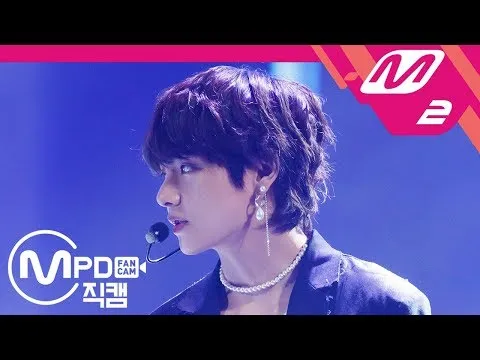 K-pop fancam thumbnail | Performer: V | Artist: BTS | Show: M Countdown | Date: 2018-06-07 | Songs: FAKE LOVE
